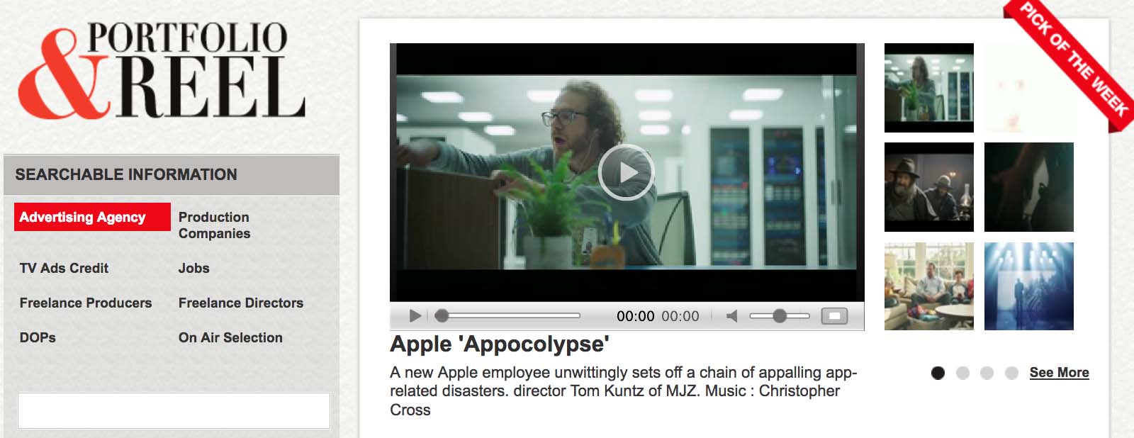 Who’s where? Portfolio & Reel’s update of NZ, Aust + Asia Ad Agencies and Production Co lists