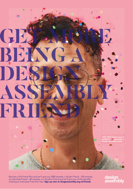 Design Assembly launches new ‘Get More Being a DA Friend’ campaign via Auckland agency RUN