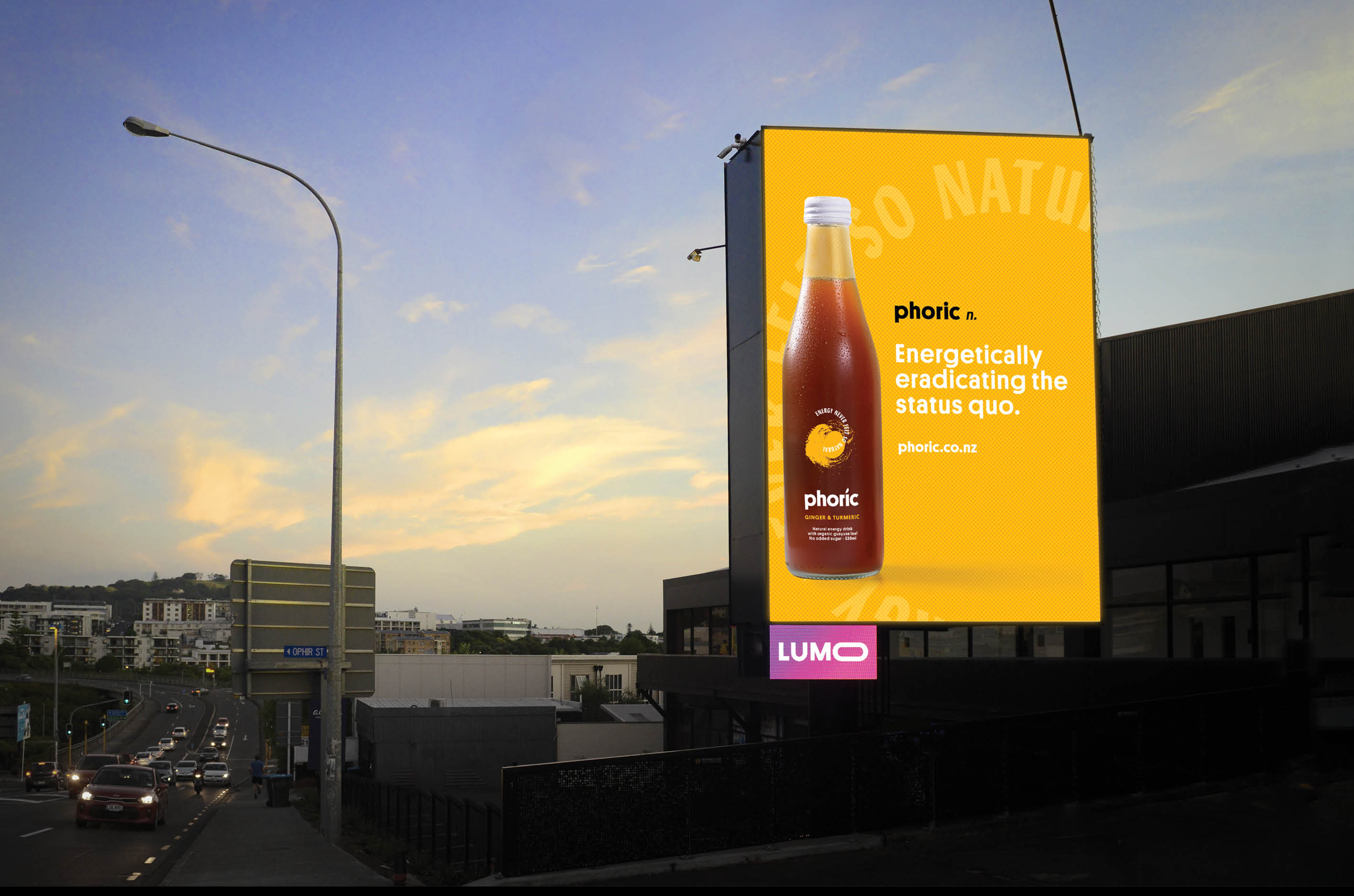 Phoric shakes up New Zealand’s energy drink market with new launch campaign via Hello