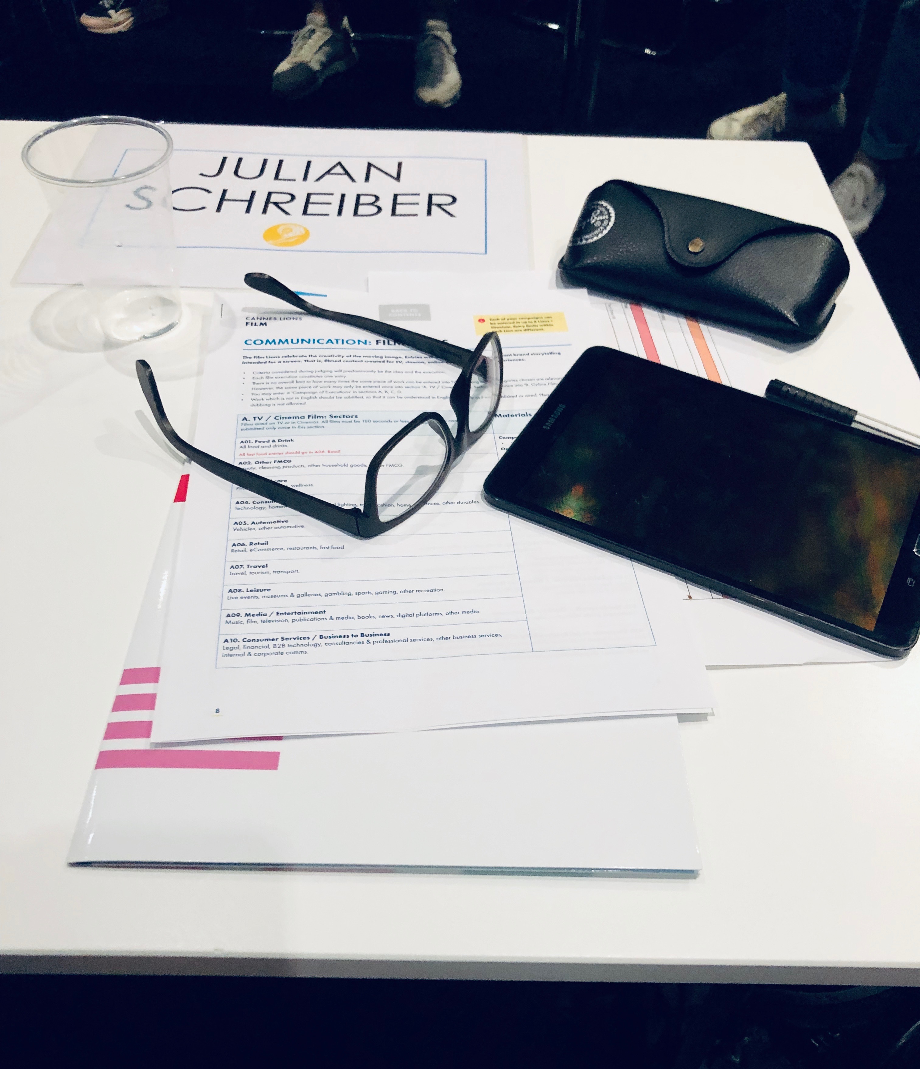 Julian Schreiber’s Cannes Diary #1
