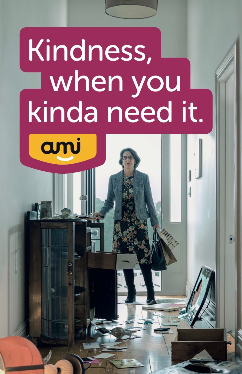 Kindness makes a difference in AMI Insurance’s latest brand platform via Colenso BBDO, NZ