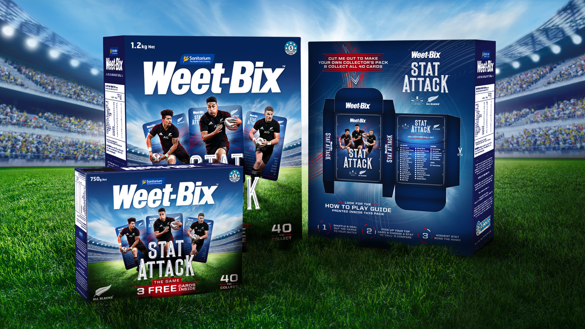 Sanitarium and Raydar bring back collectable card game sensation Weet-Bix Stat Attack