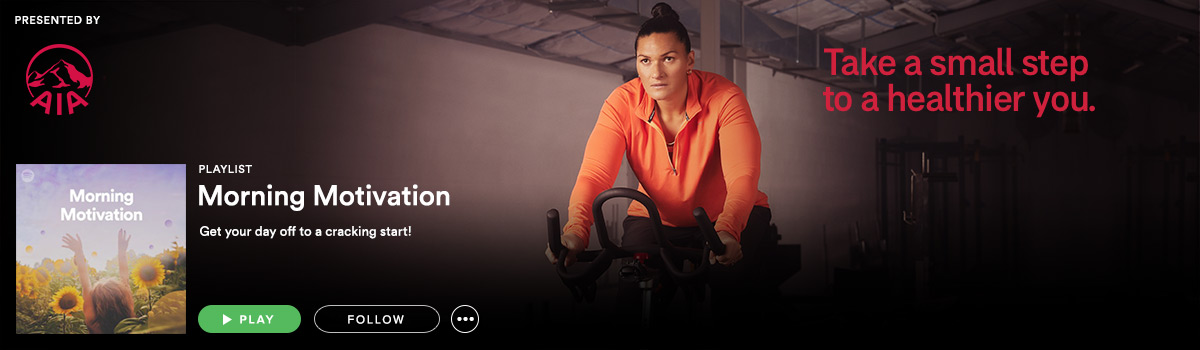Spotify and AIA Insurance inspire healthy living through listening in new initiative via Together