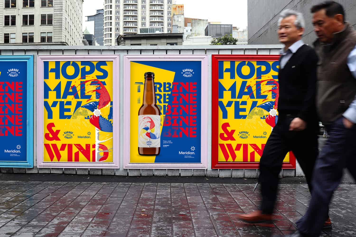 Hold on to your hat: Meridian and Garage Project celebrate partnership with a new wind-based beer and campaign launch via BC&F Dentsu