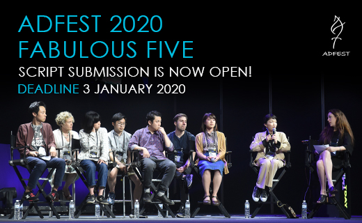 Kick-start your filmmaking career: Submit your script to AdFest’s Fabulous Five 2020 Program