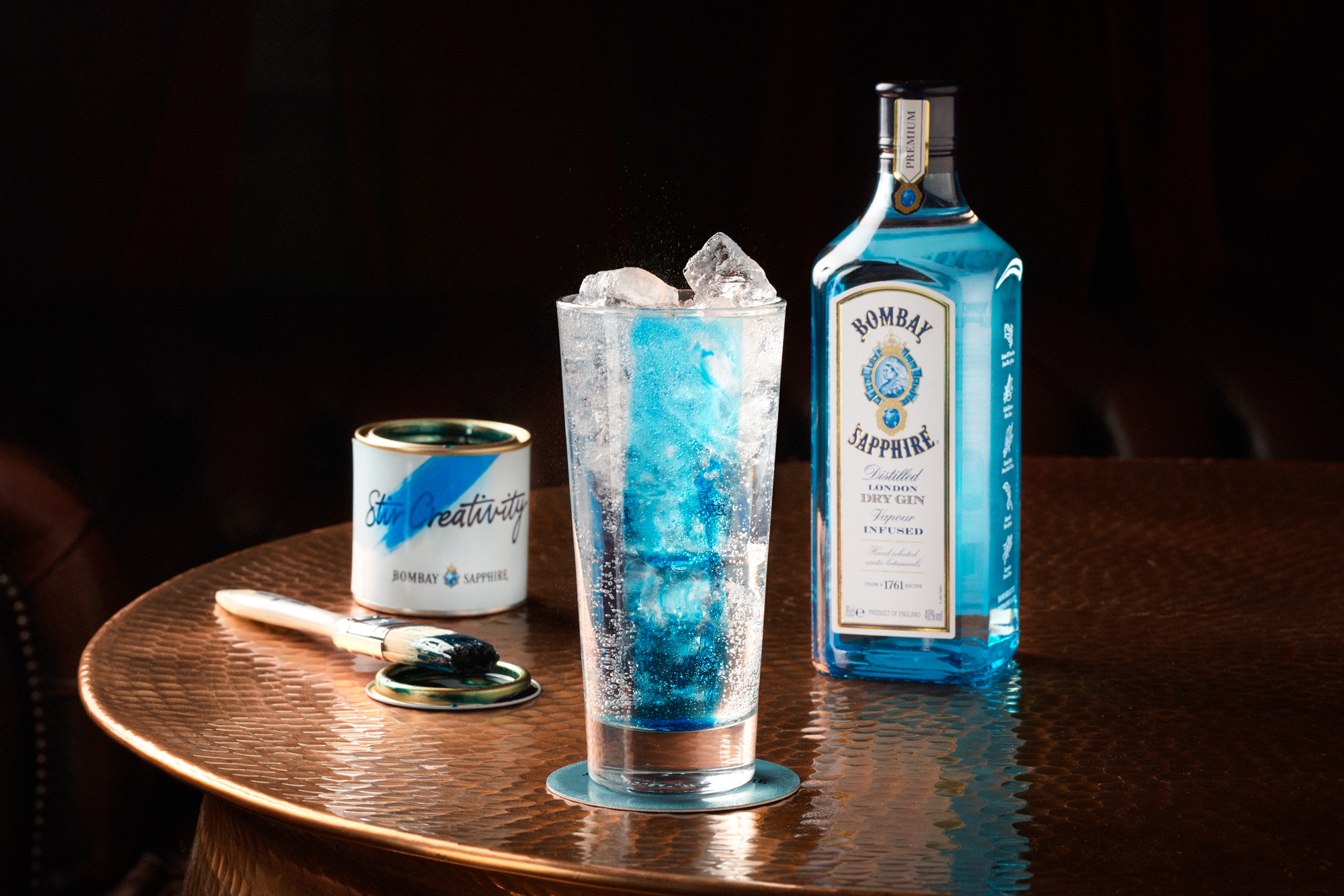 Bombay Sapphire to paint the town blue this Summer with new campaign via Crave Global