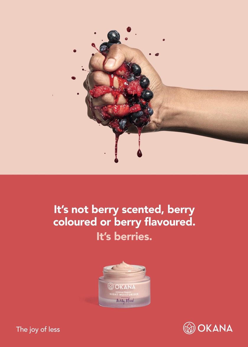 Kiwi natural skincare brand Okana launches new ‘The Joy of Less’ campaign via Saatchi & Saatchi