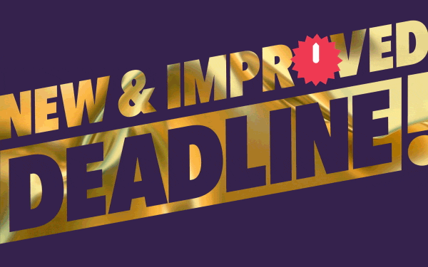 New and improved deadline for AWARD Awards: new date set for Monday, December 9
