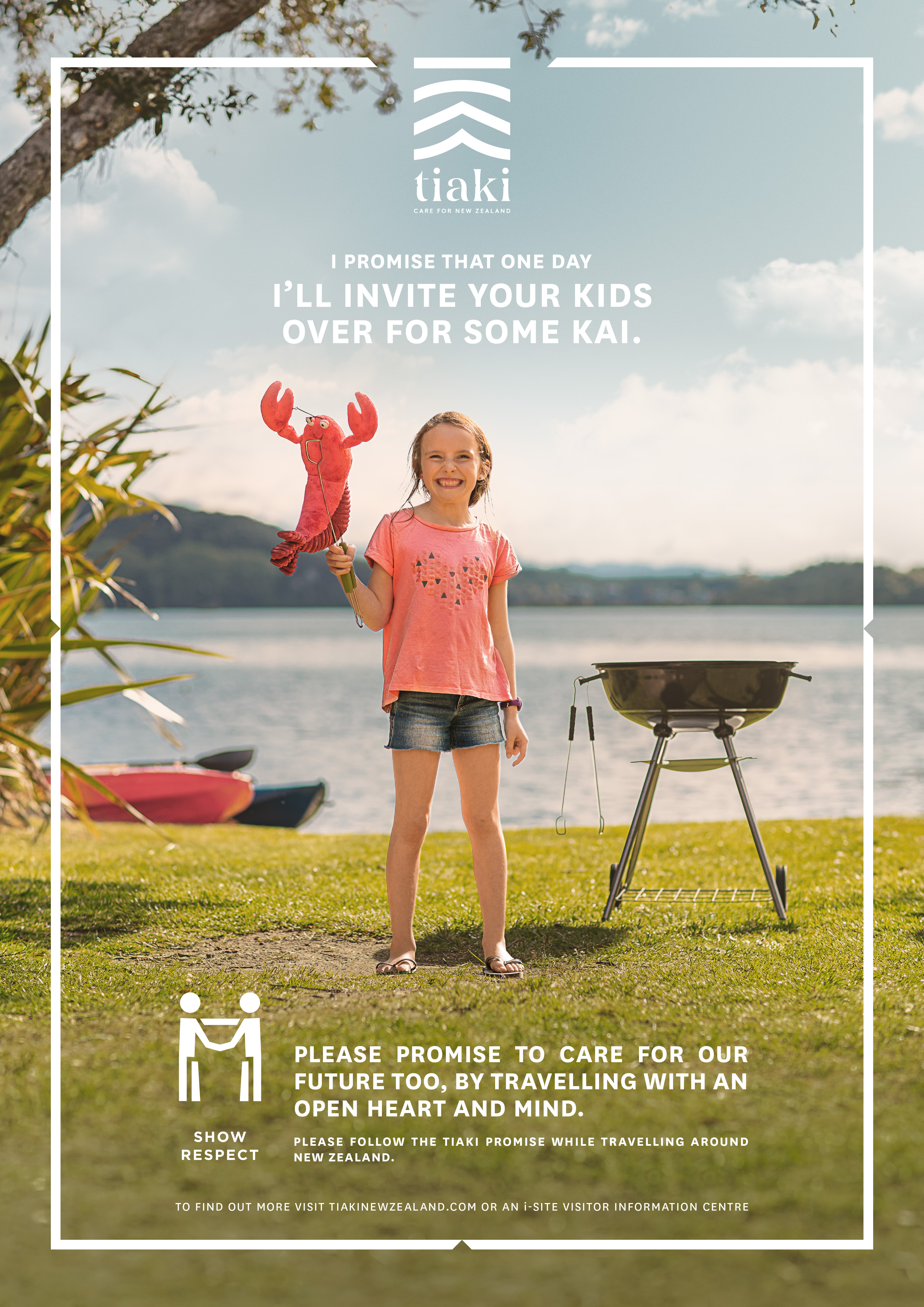 Kiwi kids promise to take care of future visitors in new campaign for Tourism NZ via Augusto