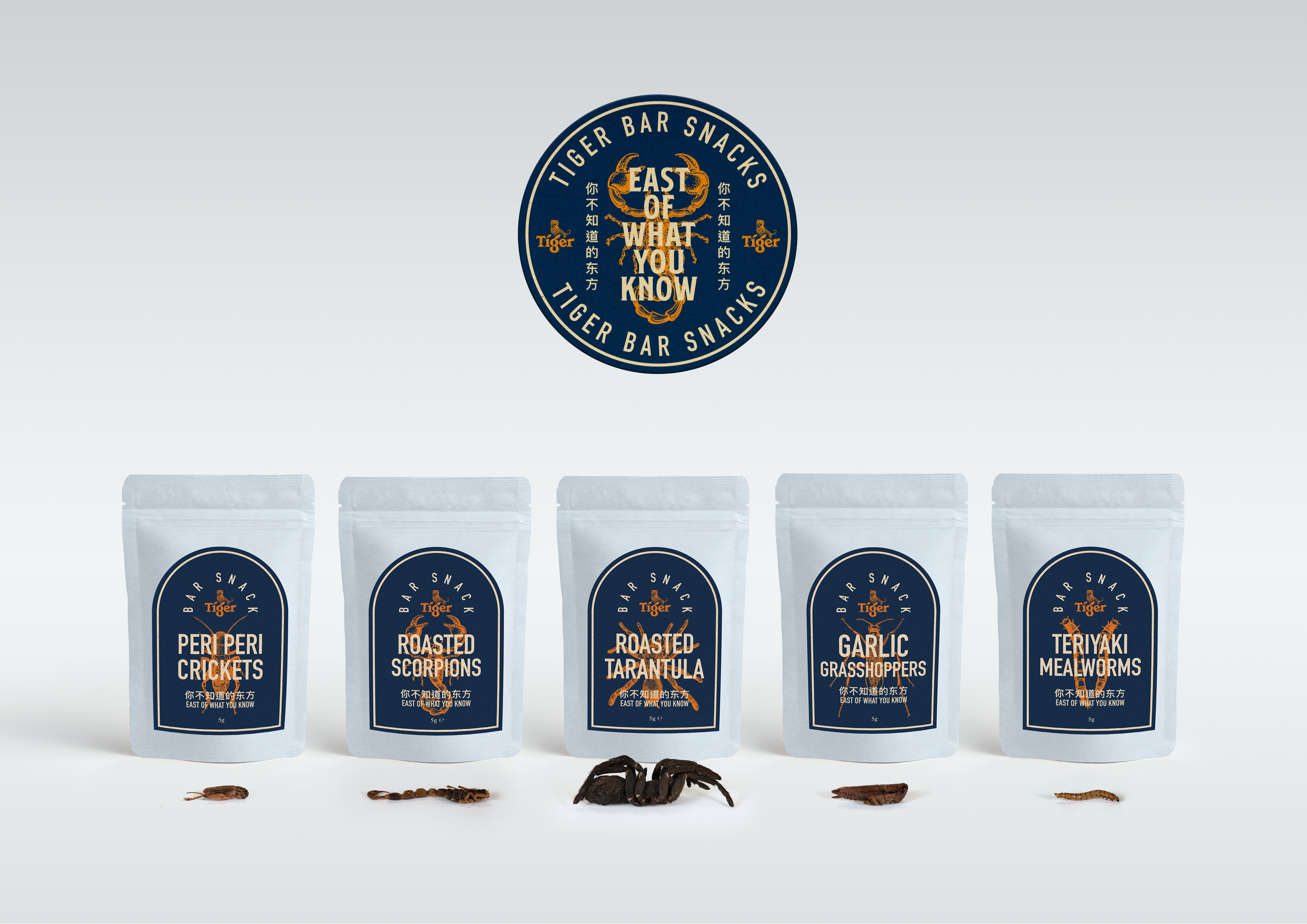 Tiger + Colenso BBDO Easternise the Western bar snack in new ‘East of what you know’ platform