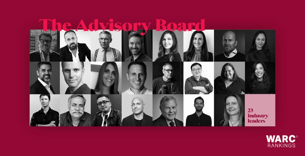WARC introduces Advisory Board and awards shows tracked for WARC Rankings 2020