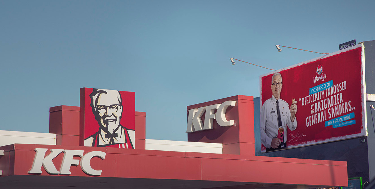 Wendy’s enlists Brigadier General Sanders in new Fried Chicken campaign via Augusto