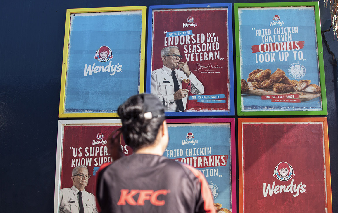 Wendy’s enlists Brigadier General Sanders in new Fried Chicken campaign via Augusto