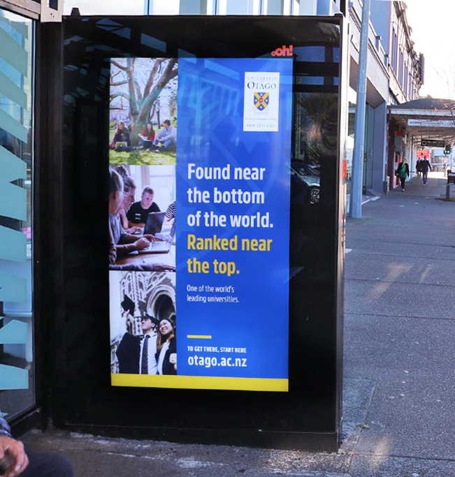 The University of Otago’s launches latest marketing campaign via Rainger & Rolfe