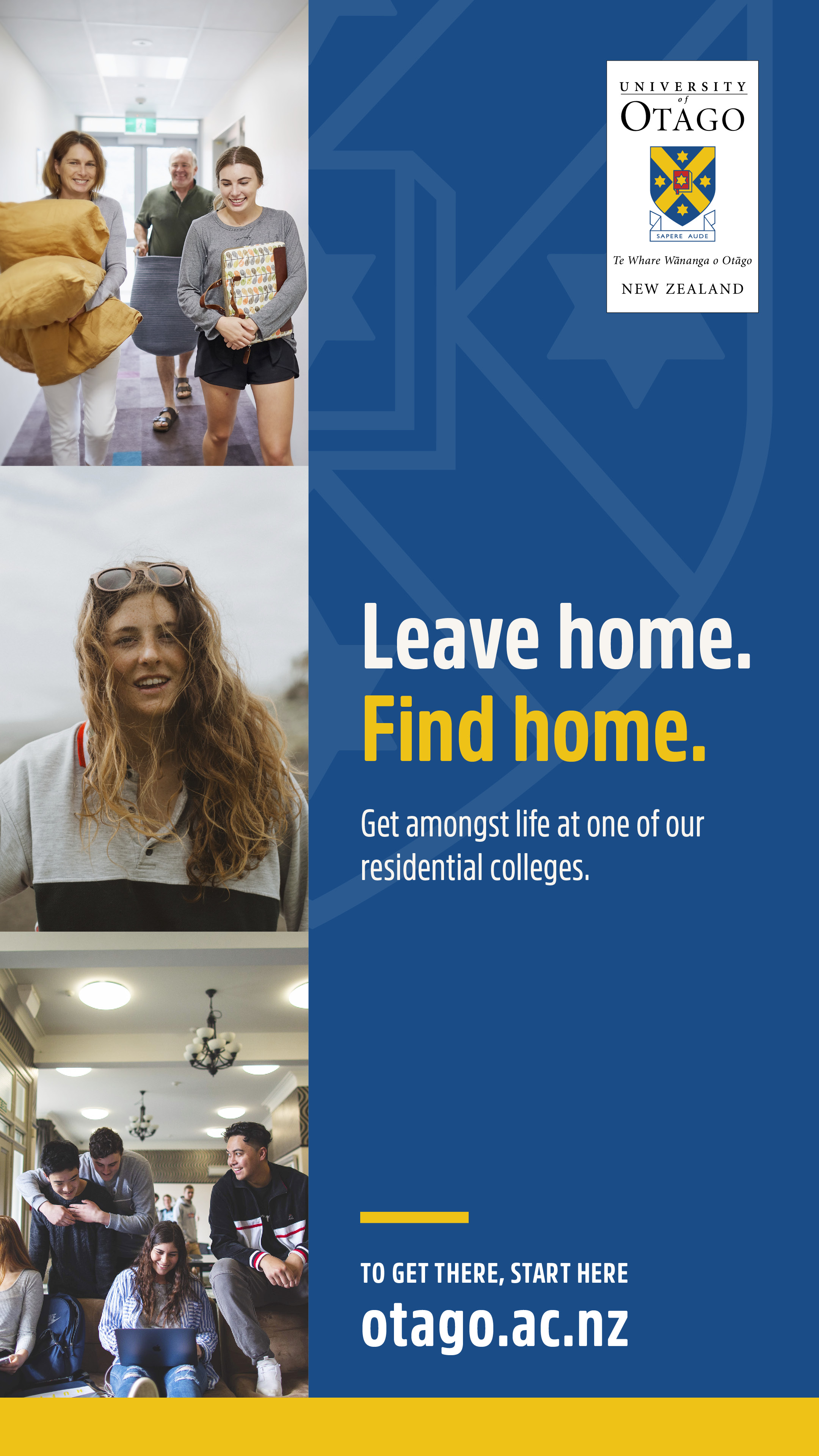 The University of Otago’s launches latest marketing campaign via Rainger & Rolfe