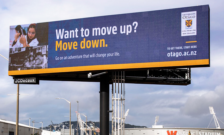 The University of Otago’s launches latest marketing campaign via Rainger & Rolfe