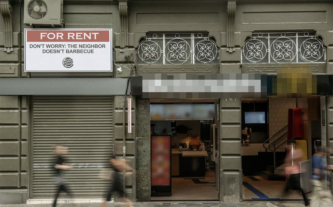 Best Ad of the Day: Burger King ‘For Rent’ by David, Sao Paulo