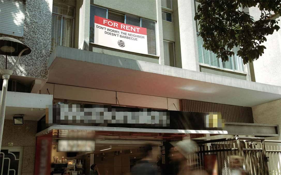 Best Ad of the Day: Burger King ‘For Rent’ by David, Sao Paulo