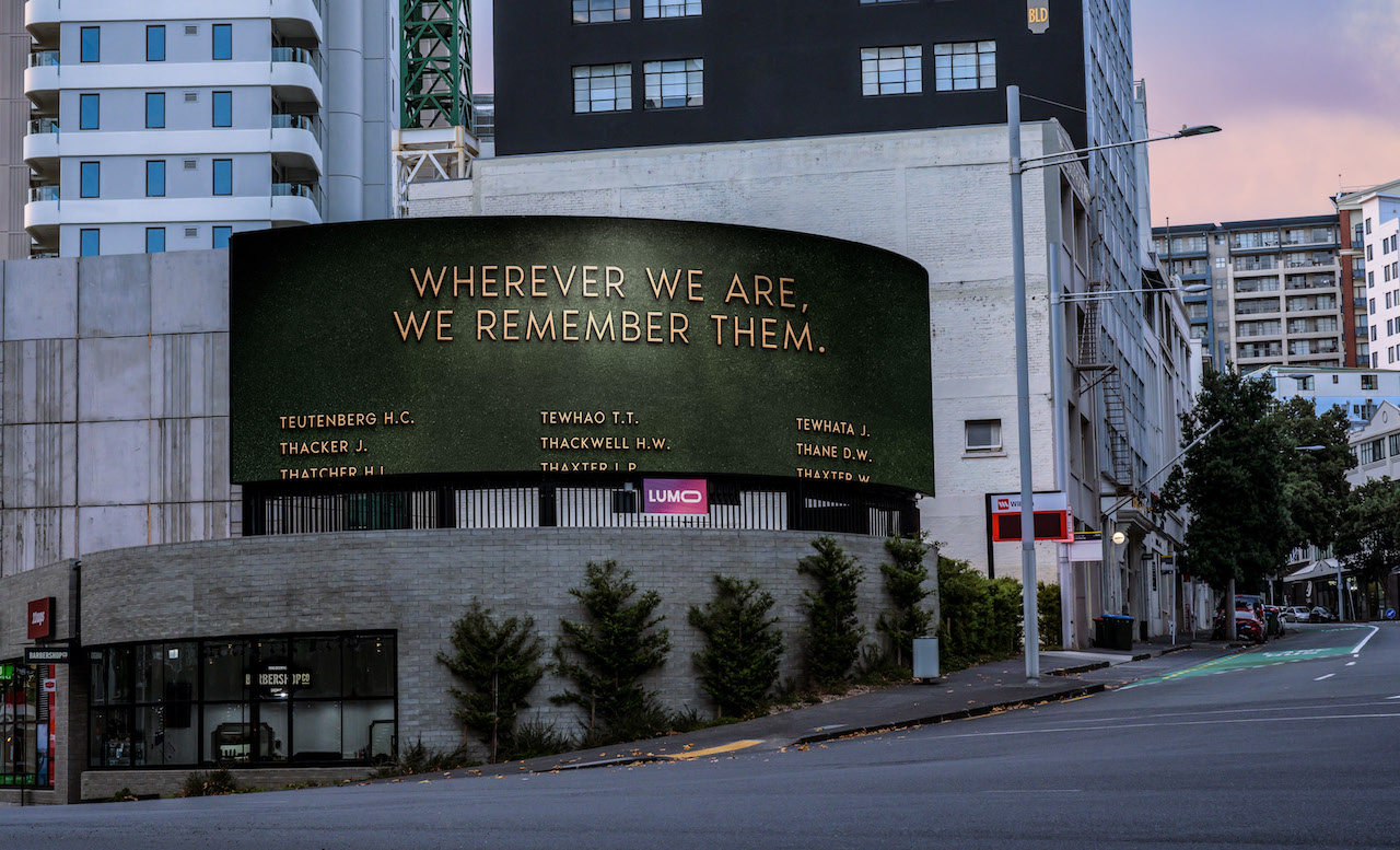 Steinlager and DDB New Zealand create digital walls of remembrance to help Kiwis in isolation commemorate Anzac Day 2020