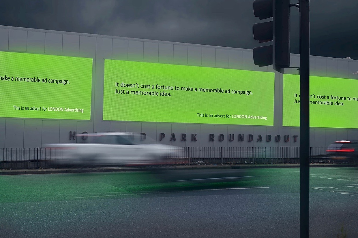 London Advertising unveils major campaign with Helen Mirren + Liam Neeson the day after lock-down ends for a highly unusual client – itself
