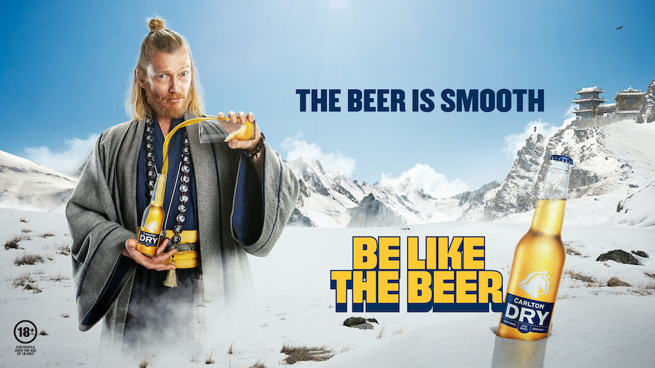 Kiwi director Adam Gunser shoots Carlton Dry’s new ‘Temple of Dry’ TV spot via Special Group