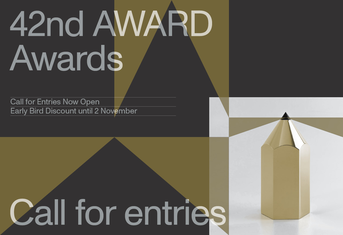 42nd AWARD Awards launches call for entries; deadline for entries Friday, 11 December