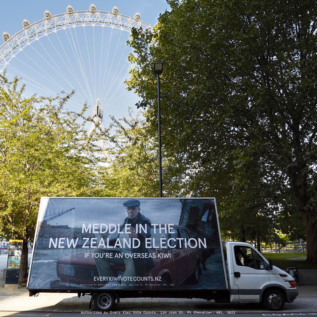 Russian successfully meddles in the New Zealand election in latest campaign for Every Kiwi Vote Count via Special Group New Zealand