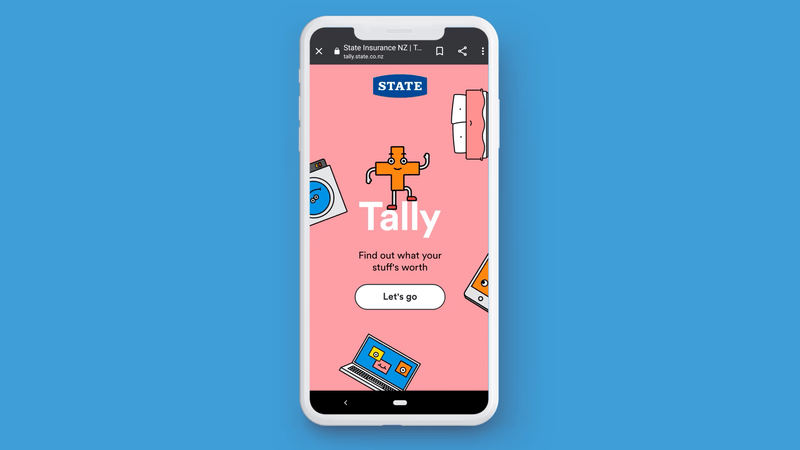 Are your clothes worth more than your car? Find out with State’s fun, visual calculator ‘Tally’ via Colenso BBDO