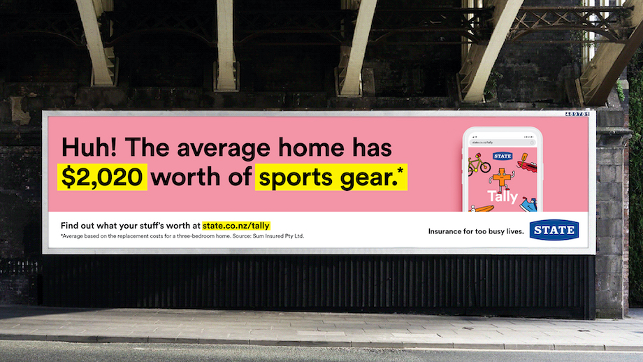 Are your clothes worth more than your car? Find out with State’s fun, visual calculator ‘Tally’ via Colenso BBDO