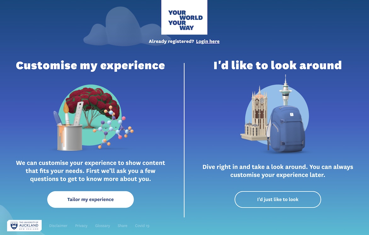 University of Auckland launches new Virtual Experience For Prospective Students via Method