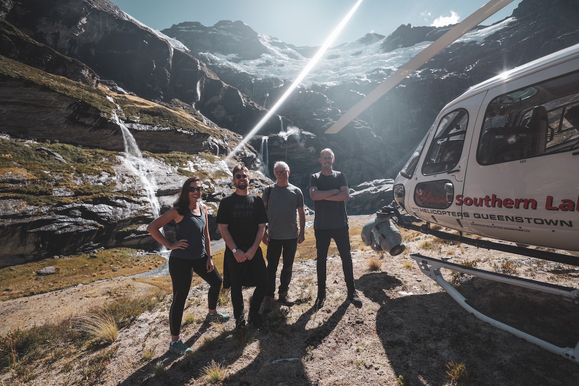 Allan Hardy joins Two Bearded Men to shred the home of adventure