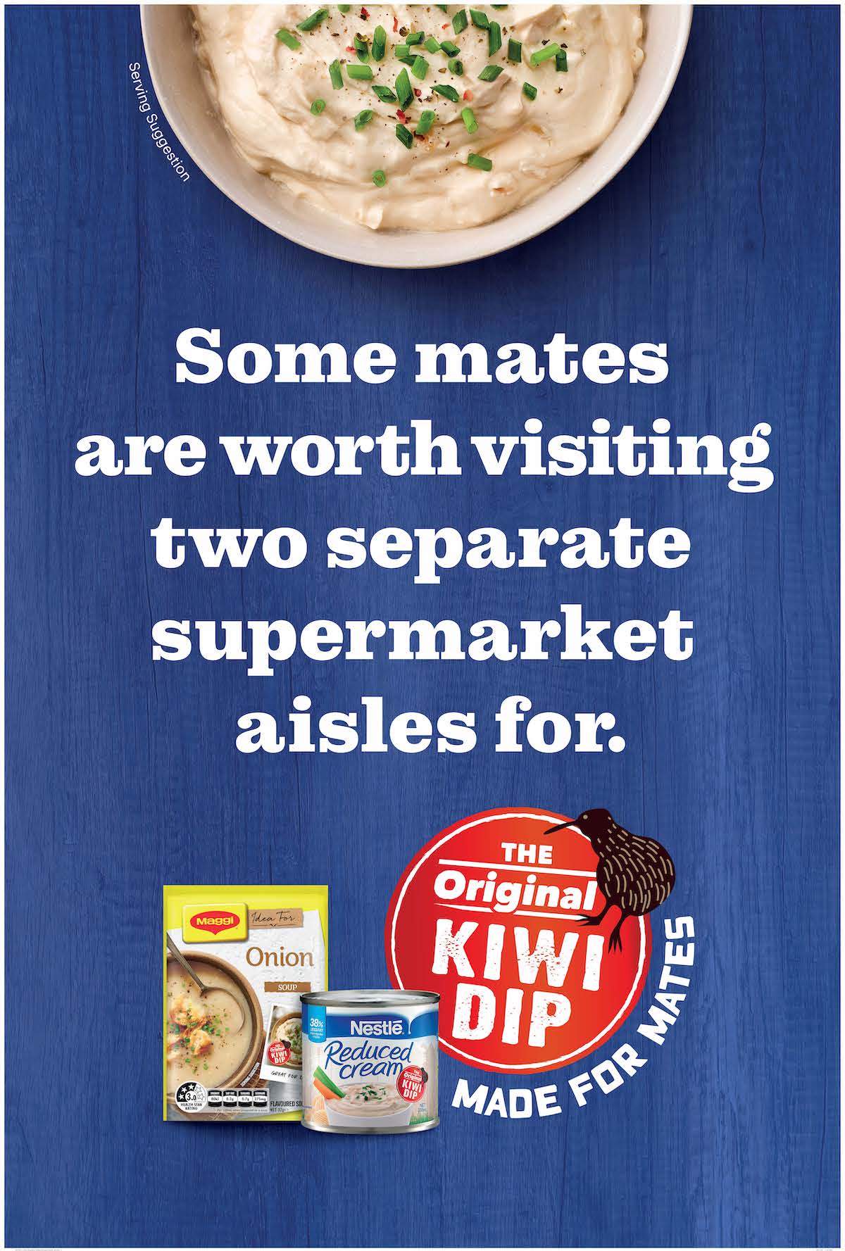 Nestlé and Original Kiwi Dip introduce ‘Dipcoms’ in latest campaign via Saatchi & Saatchi NZ