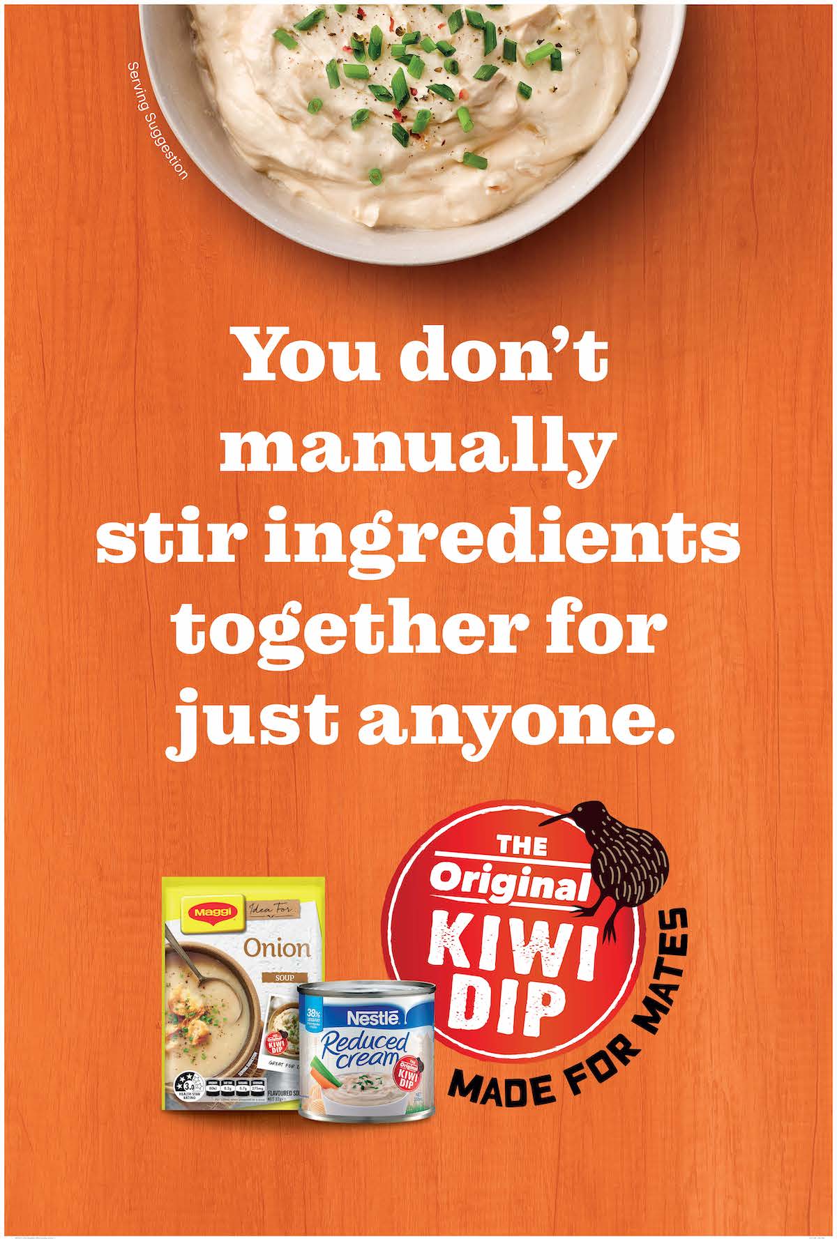 Nestlé and Original Kiwi Dip introduce ‘Dipcoms’ in latest campaign via Saatchi & Saatchi NZ