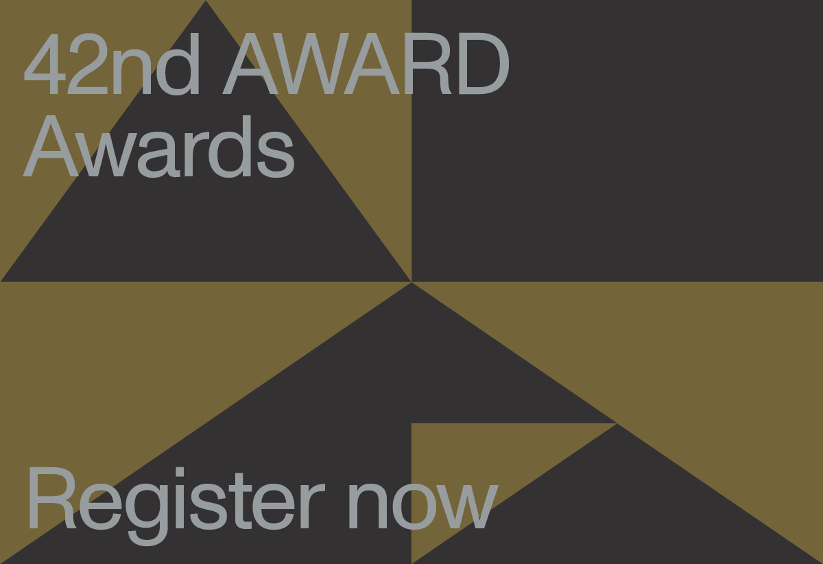 Register now for the 42nd AWARD Awards Virtual Ceremony on Friday 21 May at 5:00pm AEST