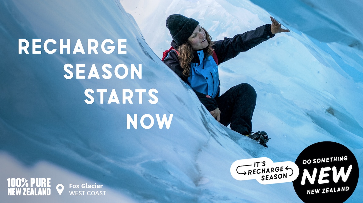 Tourism New Zealand combats fatigue in new ‘Recharge Season’ campaign via Special Group