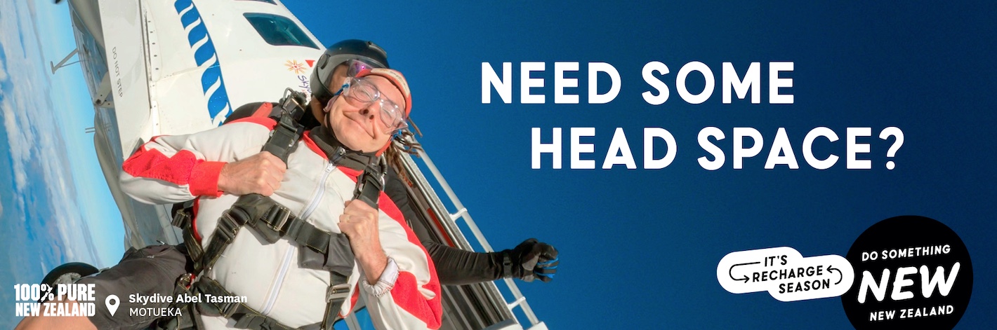 Tourism New Zealand combats fatigue in new ‘Recharge Season’ campaign via Special Group