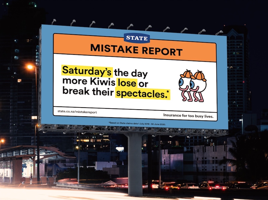 State reveals mistake-prone days of the week in latest campaign via Colenso BBDO