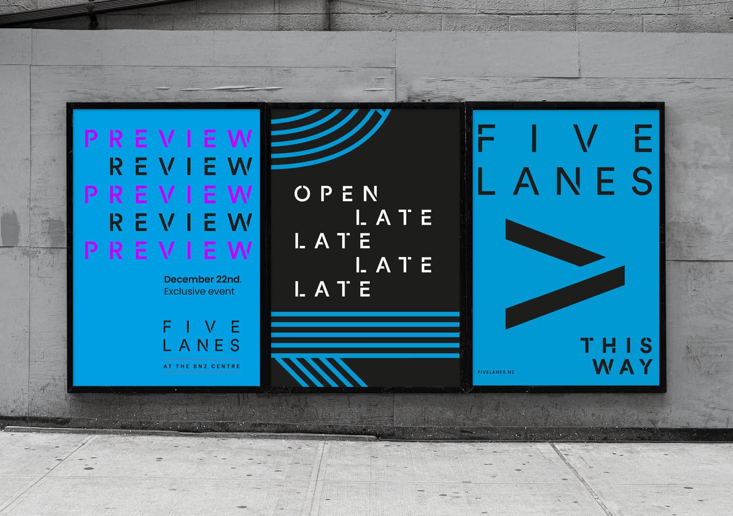 Strategy Christchurch brings ‘Five Lanes’ to life with bold brand identity