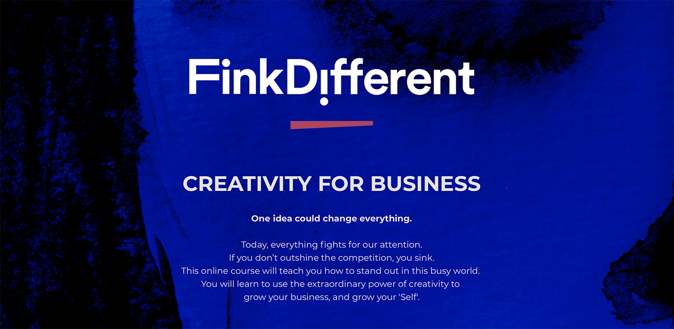 Global advertising legend Graham Fink launches 3 week online course ‘Fink Different’