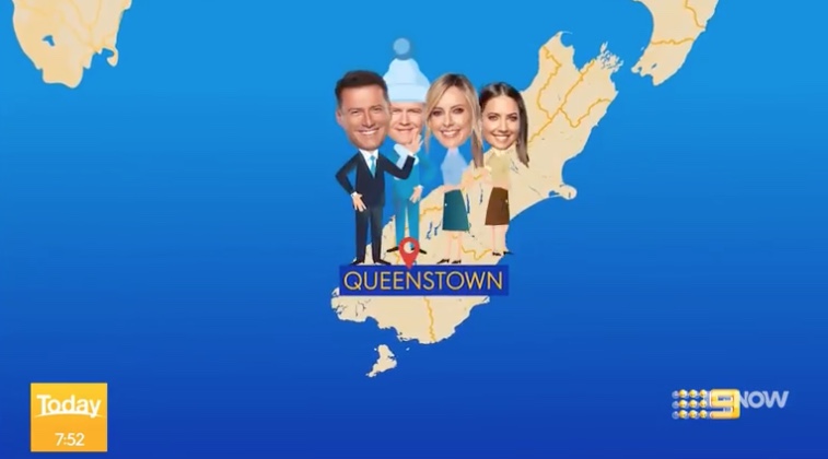 The TODAY Show broadcasts live from NZ to inspire Aussies to Stop Dreaming and Go