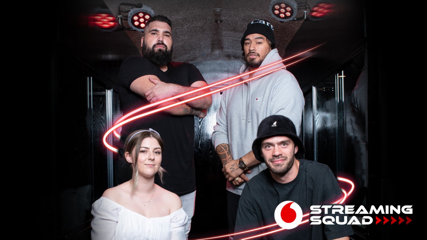 Four Kiwi celebs squad up with Vodafone to bring best gaming experiences to Aotearoa via Mango