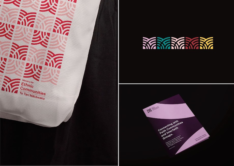 Motion Sickness designs brand for The Ministry for Ethnic Communities