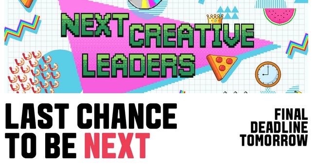 Last chance to enter The One Club and 3% Movement’s Next Creative Leaders competition