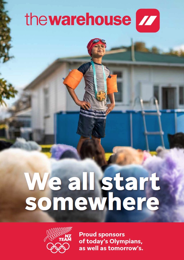 The Warehouse launches new ‘Start Here’ Tokyo Olympics campaign via TBWA\New Zealand