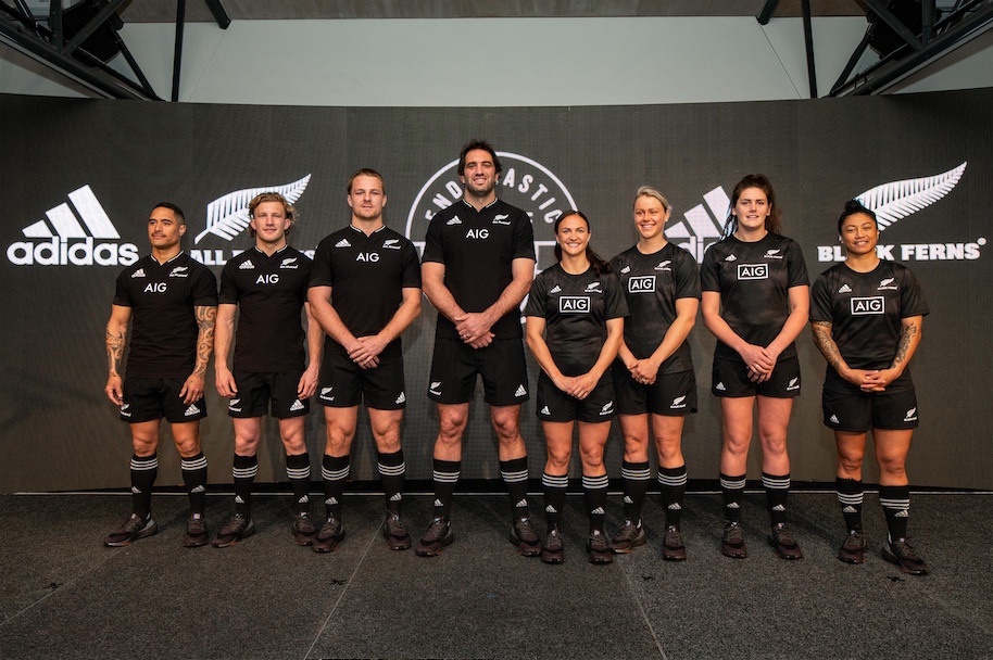 adidas launches the new All Blacks and Black Ferns Jersey in new campaign via Augusto