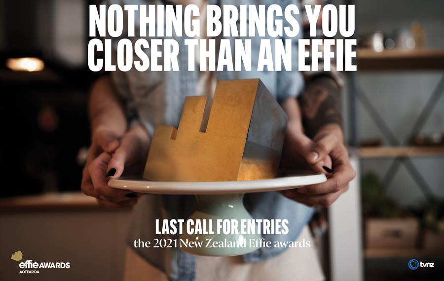 Deadline looms to submit entries to the 2021 Effie Awards; deadline 4pm next Tuesday, 17 August