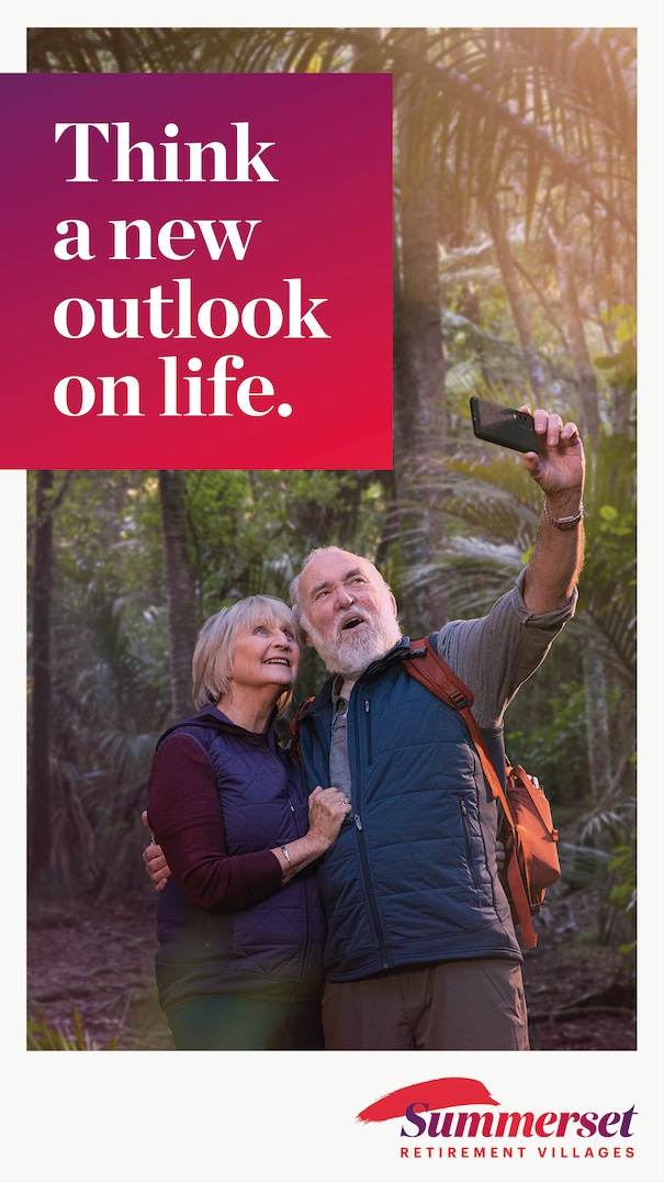 Age is just a number in Summerset’s latest campaign via FCB New Zealand