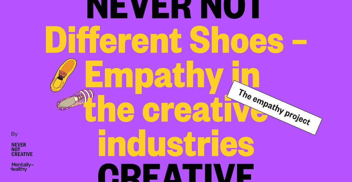 Never Not Creative and Mentally-Healthy launch new global study into industry empathy
