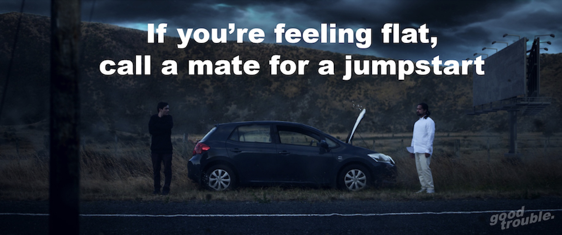 Creative couple Alex Johnson and Ramon Telfer launch ‘Jumpstart’ mental health campaign