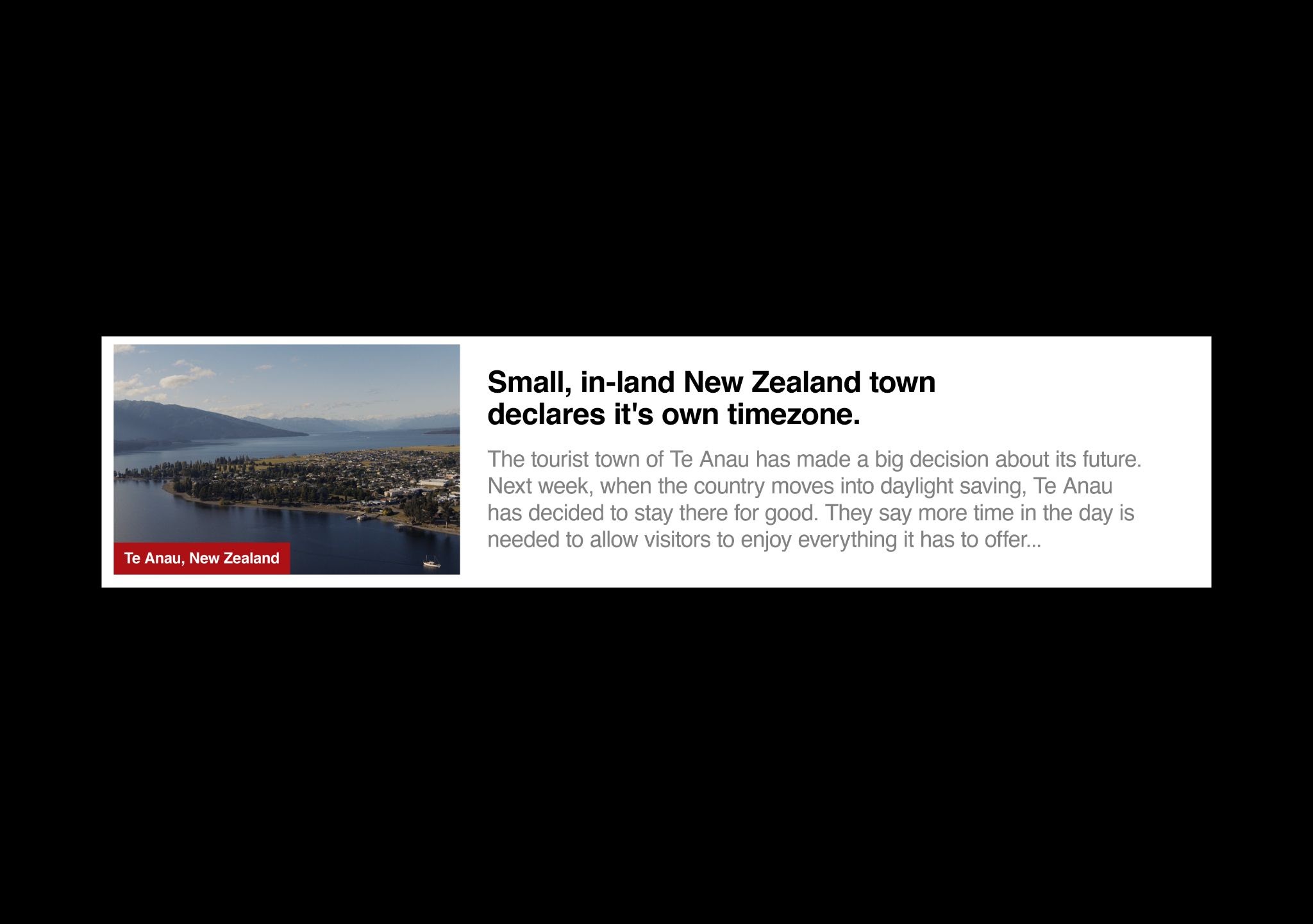 Great South creates “Te Anau Time” campaign via Strategy to inspire Kiwis to visit Te Anau